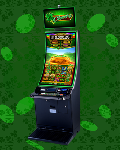 Wild Hits Clovers and Pearl PeakSlant49 Video Slot Cabinet Image