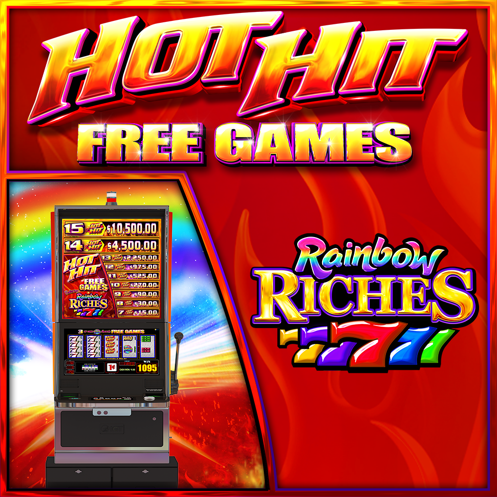 Hot Hit Free Games Rainbow Riches 77777 DiamondRS 5R Slots