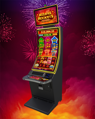 Rising Rockets Emperor and Empress Video Slots PeakCurve49 Cabinet Image