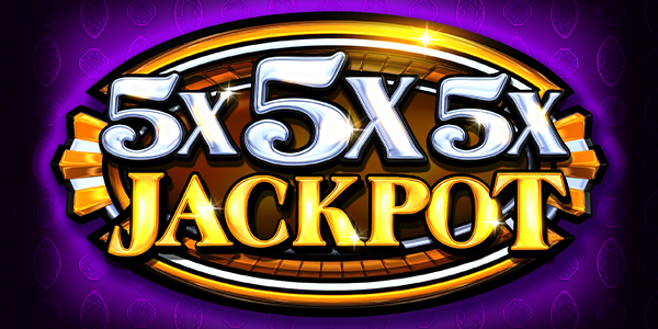 5X5X5X Jackpots S3000 Slots Logo