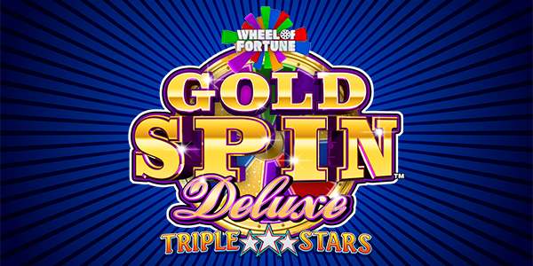 WOF Gold Spin Deluxe Triple Stars